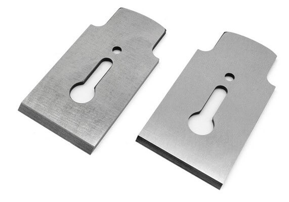 Melbourne Tool Company Set of 2 Blades for Low Angle Smoothing Hand Plane 38 & 50 degree Bevel 
